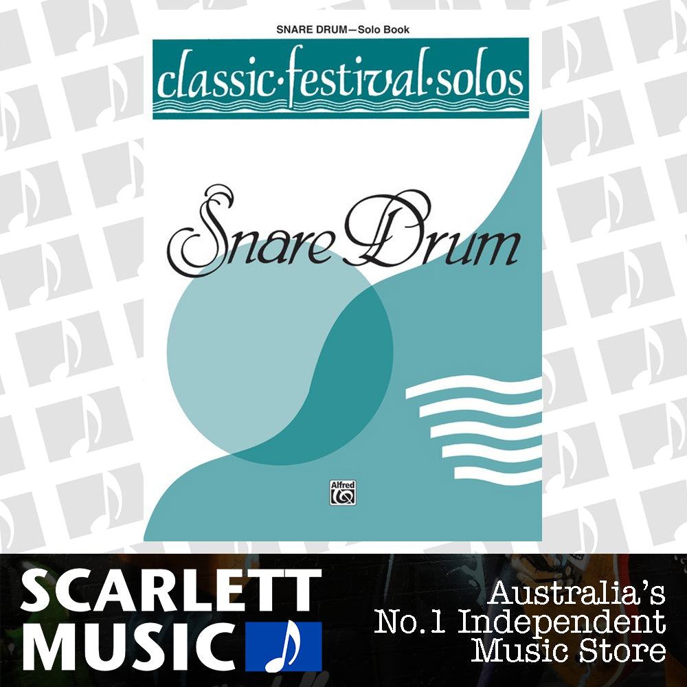 Classic Festival Solos Book 1 Snare Drum Part — view 2