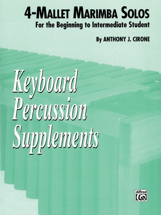 4 Mallet Marimba Solos Sheet Music