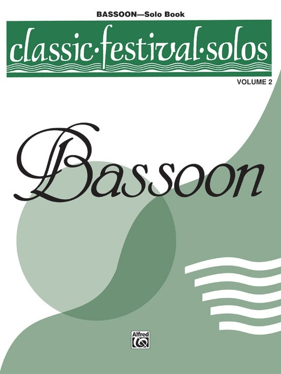 Classic Festival Solos Book 2 Bassoon