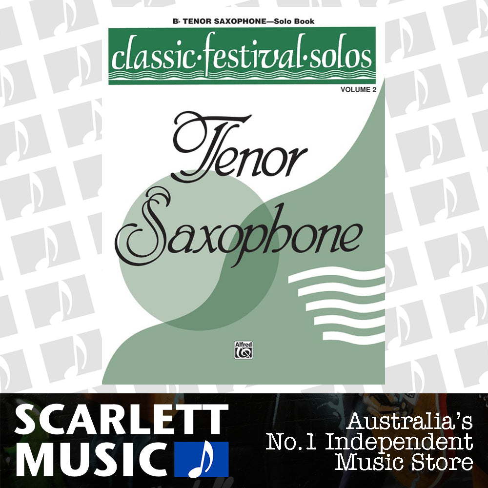 Classic Festival Solos Book 2 Ten Sax — view 2