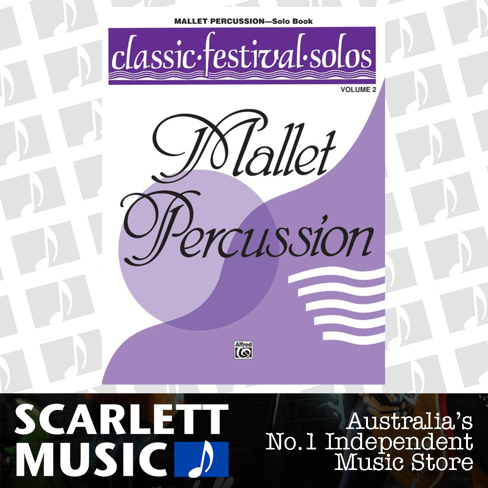 Classic Festival Solos Book 2 Mallet Percussion — view 2