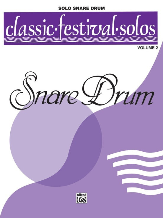 Classic Festival Solos Book 2 Snare Drum