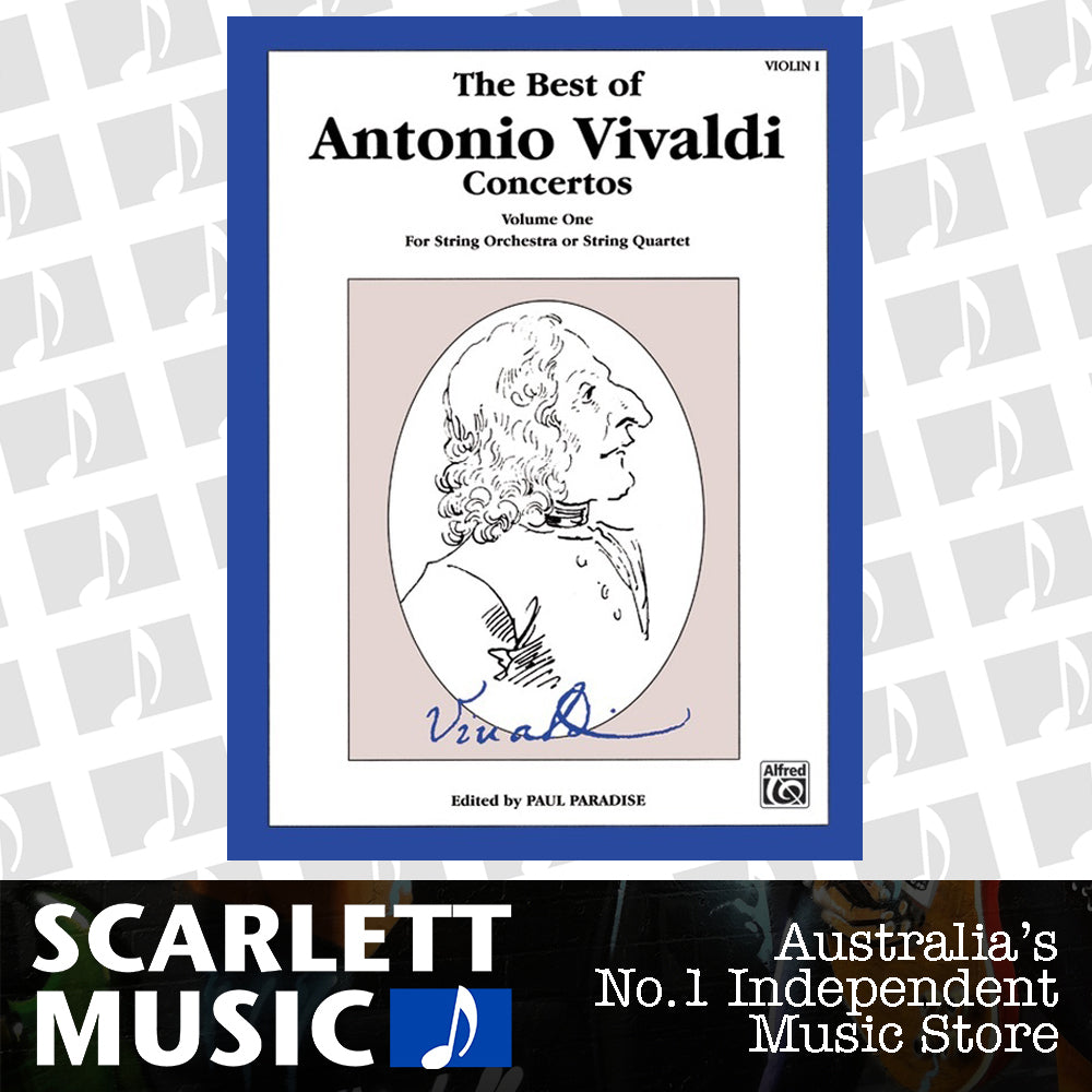Best of Vivaldi Concertos Book 1 Violin Sheet Music Edition — view 2