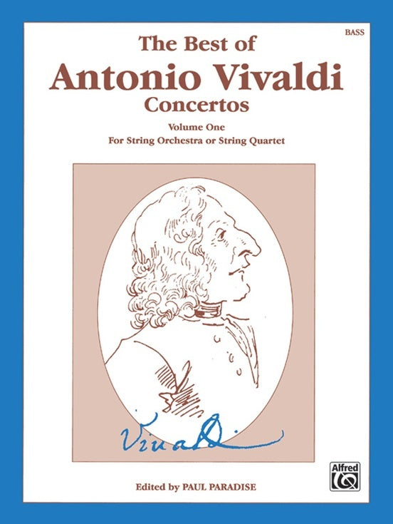 Best of Vivaldi Concertos Book 1 String Orchestra Sheet Music