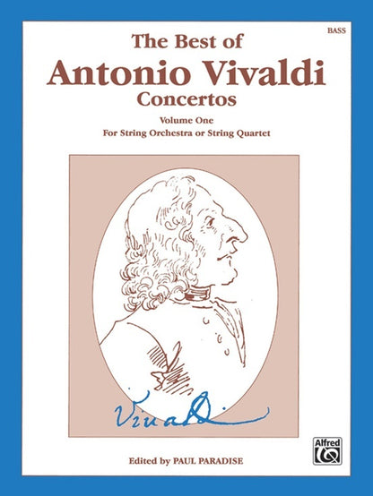 Best of Vivaldi Concertos Book 1 String Orchestra Sheet Music