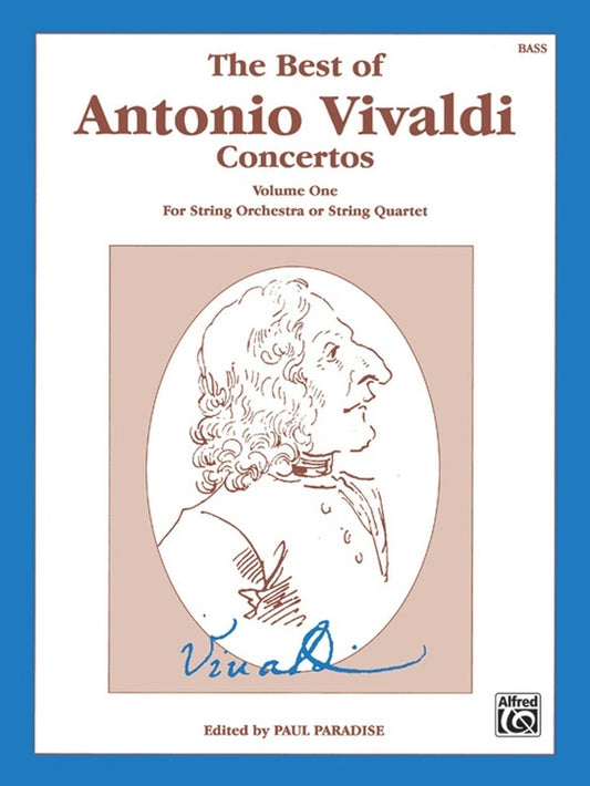 Best of Vivaldi Concertos Book 1 String Orchestra Sheet Music