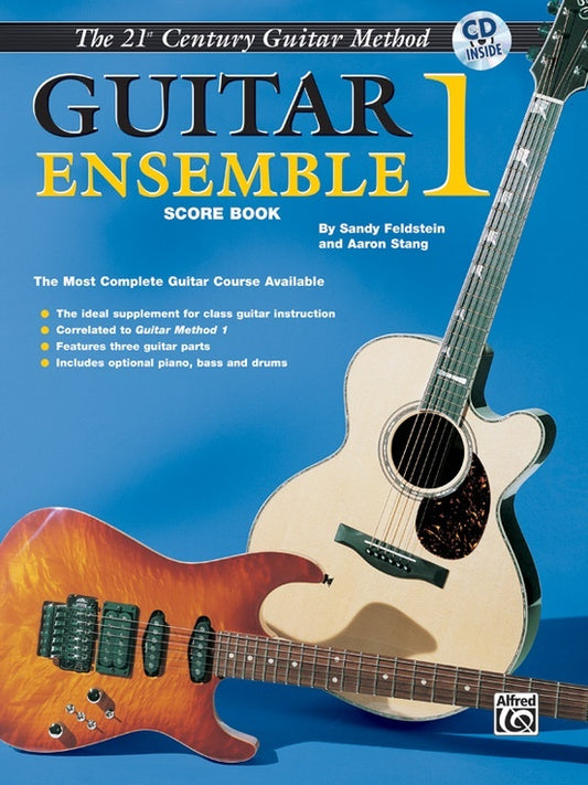 21st Century Guitar Ensemble Book 1 BK/CD Score