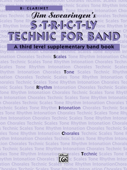 Strictly Technic for Band Grade 3 B Flat Clarinet Sheet Music