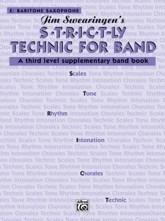 Strictly Technic for Band Grade 3 E Flat Baritone Saxophone Sheet Music