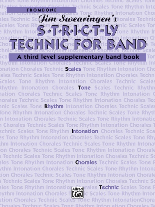 Strictly Technic for Band Grade 3 Trombone Sheet Music