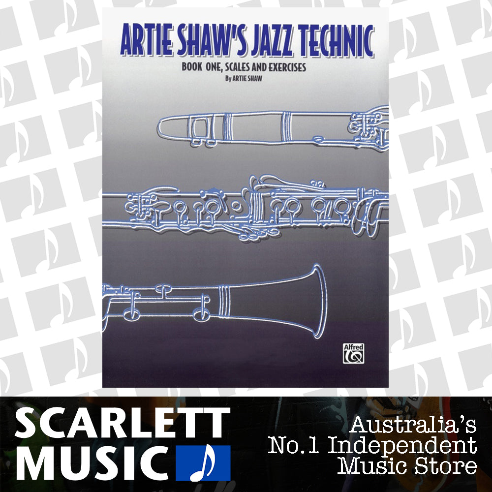 Artie Shaw's Jazz Technic for Clarinet - Scales and Exercises Sheet Music — view 2