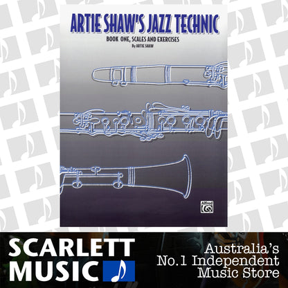 Artie Shaw's Jazz Technic for Clarinet - Scales and Exercises Sheet Music — view 2