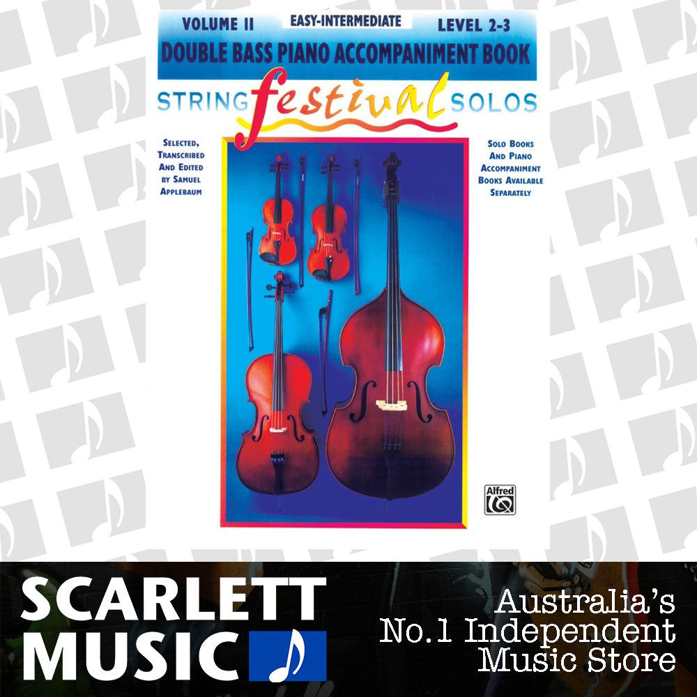 String Festival Solos Volume 2 Double Bass Piano Accompaniment — view 2