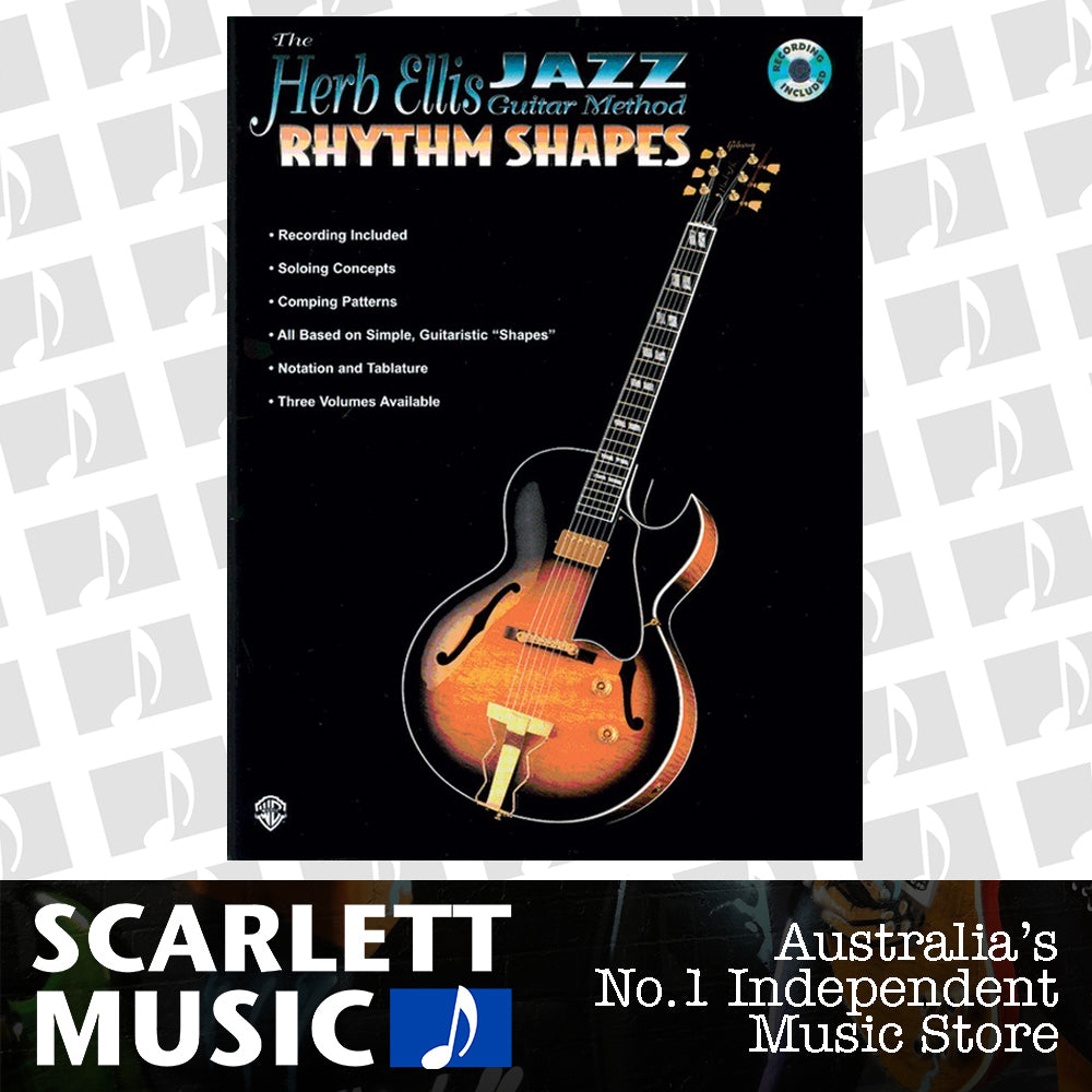 Jazz Guitar Method Rhythm Shapes Book/CD — view 2