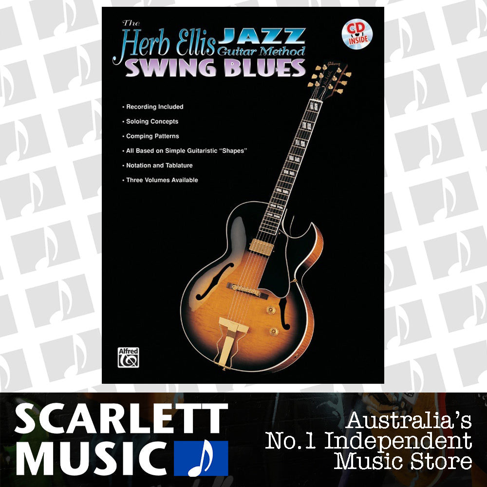Herb Ellis Jazz Guitar Method Swing Blues Book/CD — view 2
