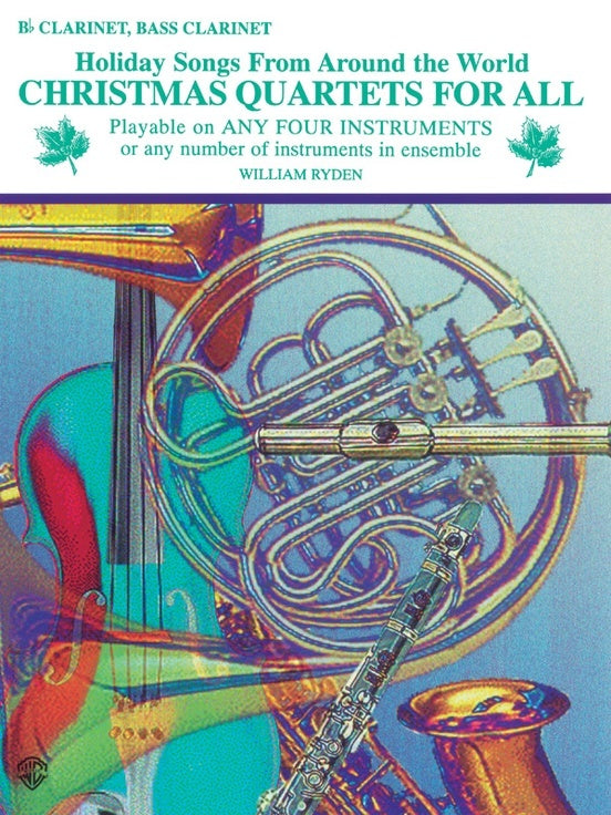 Christmas Quartets For All Clarinet/Bass Clarinet