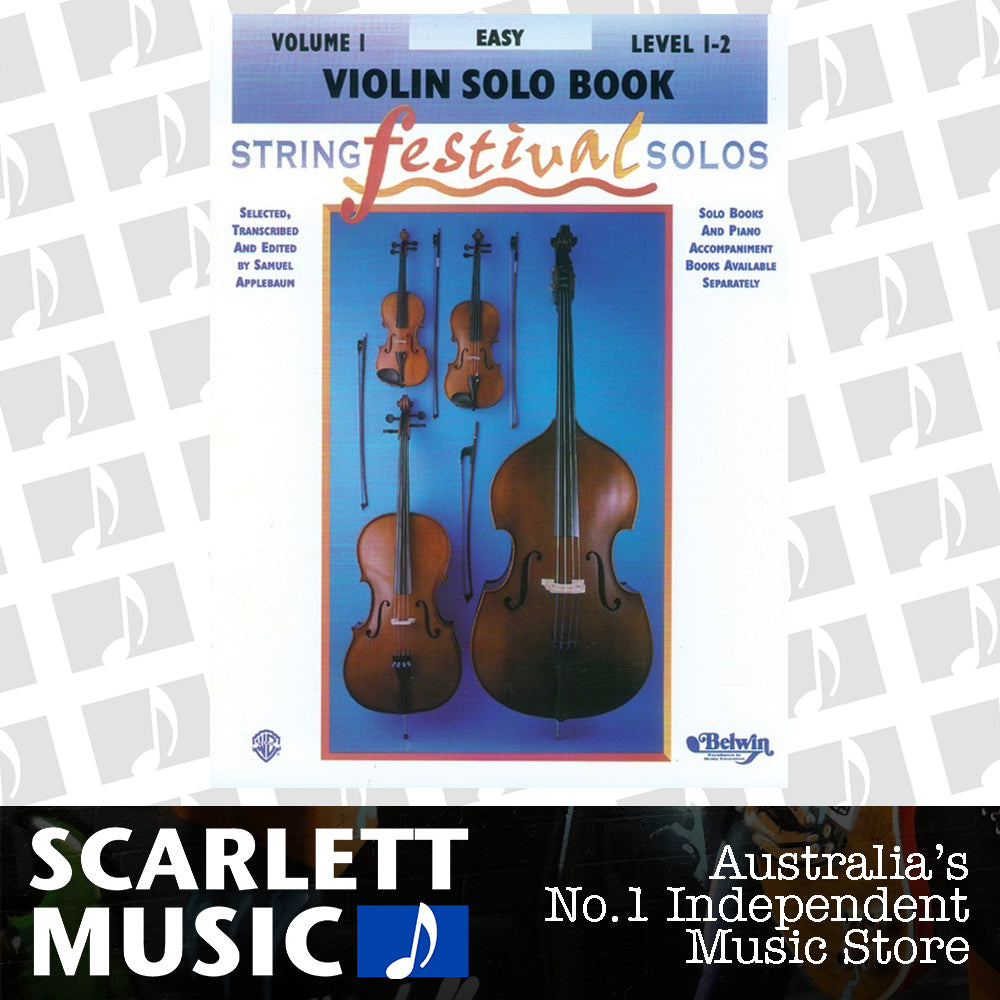String Festival Solos Volume 1 for Violin Sheet Music — view 2