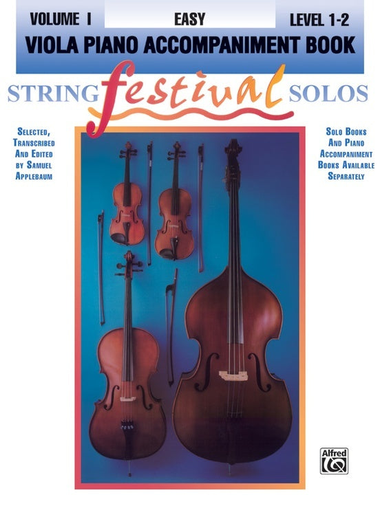 String Festival Solos Volume 1 for Viola with Piano Accompaniment