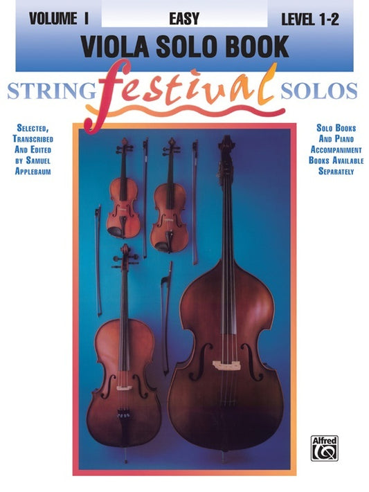 String Festival Solos Volume 1 for Viola