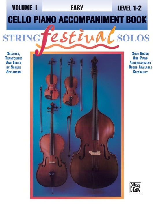String Festival Solos Volume 1 for Cello with Piano Accompaniment