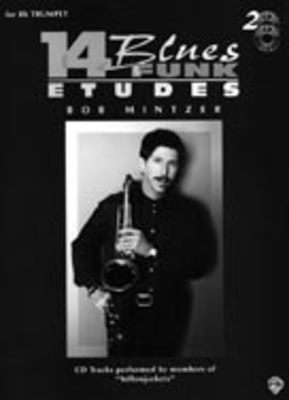 14 Blues & Funk Etudes for E Flat Instruments with 2 CDs