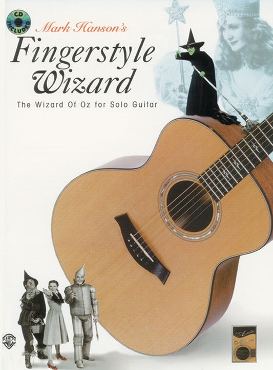 Fingerstyle Wizard Of Oz For Solo Guitar Book/CD