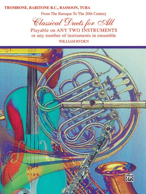 Classical Duets For All Trombone/Baritone Bc/Tuba