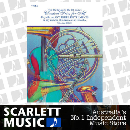 Classical Trios For All Viola — view 2
