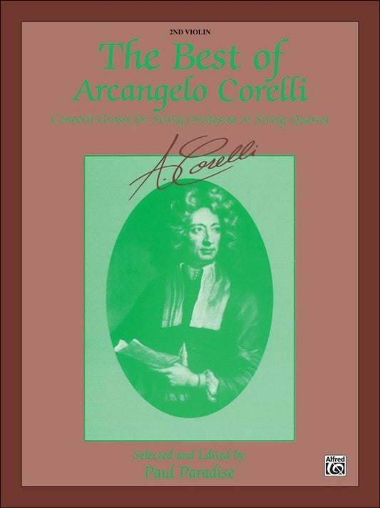 Best of Corelli Violin Sheet Music for 2nd Violin