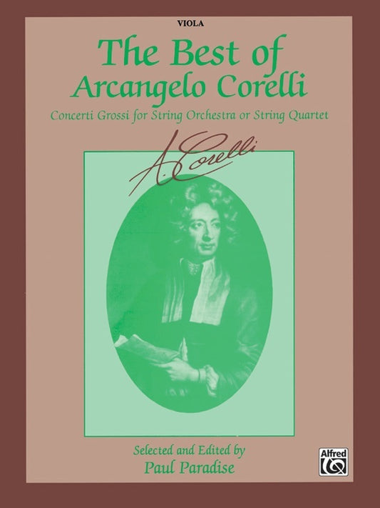 Best of Corelli Viola Sheet Music