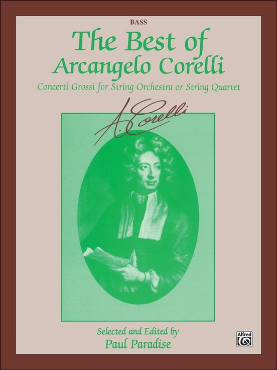 Best of Corelli Double Bass Sheet Music