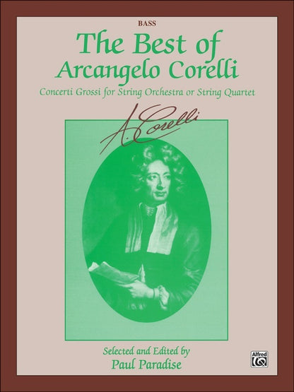 Best of Corelli Double Bass Sheet Music
