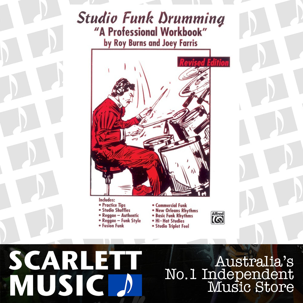 Studio Funk Drumming Percussion Sheet Music — view 2
