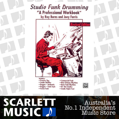 Studio Funk Drumming Percussion Sheet Music — view 2