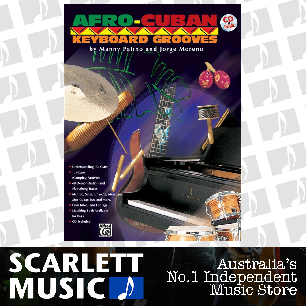 Afro Cuban Keyboard Grooves Book and CD — view 2