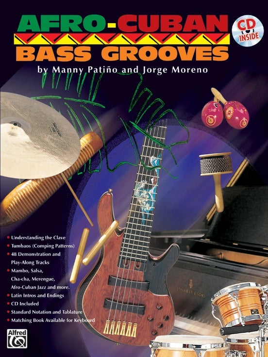 Afro Cuban Bass Grooves Guitar Sheet Music