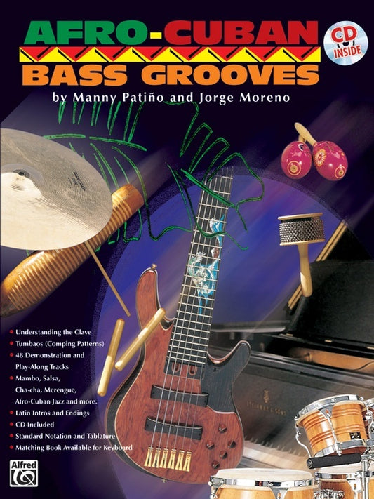 Afro Cuban Bass Grooves Guitar Sheet Music