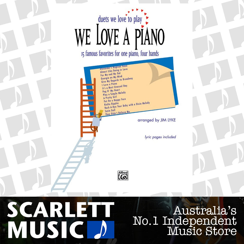 We Love A Piano - Piano Sheet Music — view 2