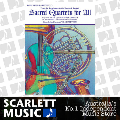 Sacred Quartets For All B Flat Trumpet/Bari Tc — view 2