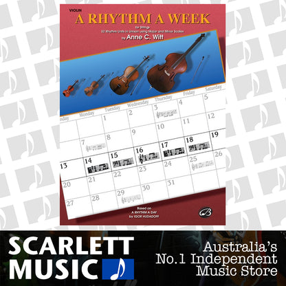 Rhythm A Week Violin — view 2