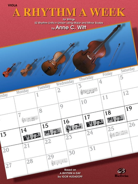 Rhythm A Week Viola