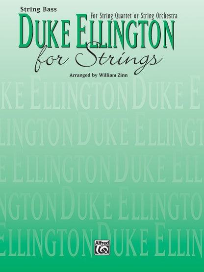 Duke Ellington For Strings Double Bass Arr Zinn