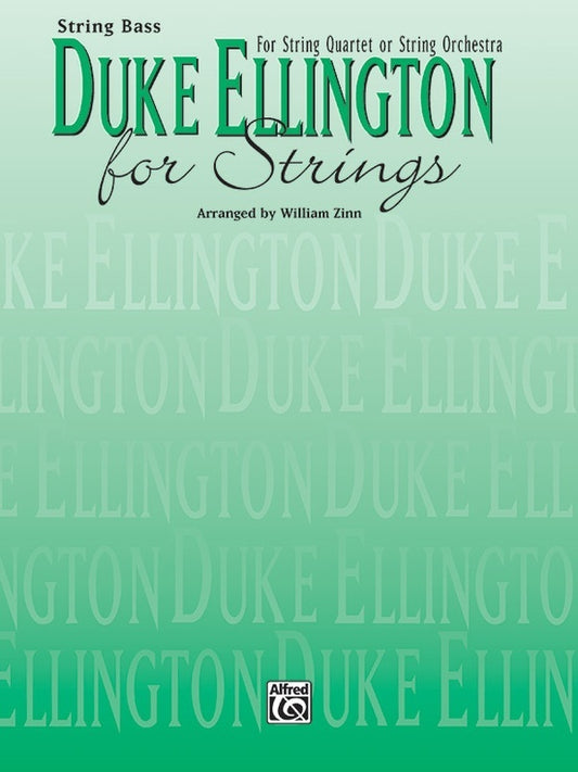 Duke Ellington For Strings Double Bass Arr Zinn
