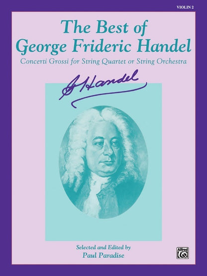 Best of Handel Violin II Sheet Music