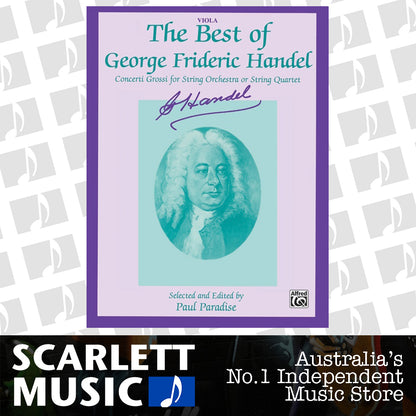 Best of Handel Viola Sheet Music — view 2