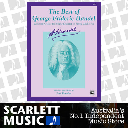 Best of Handel Double Bass Sheet Music — view 2