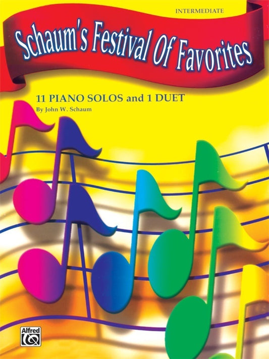 Schaums Festival Of Favourites Ps Intermediate