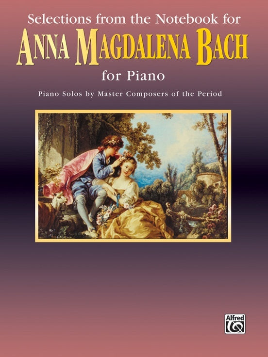 Piano Masters Notebook For Anna Magdalena Bach