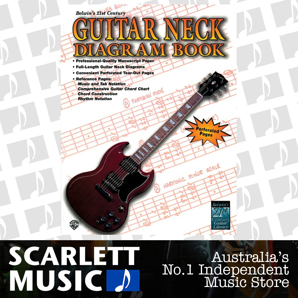 Guitar Neck Diagram Book — view 2