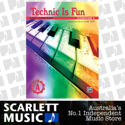 Technic Is Fun Elementary Piano Sheet Music — view 2